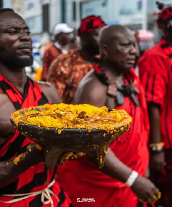 Sprinkling of Traditional Food 
