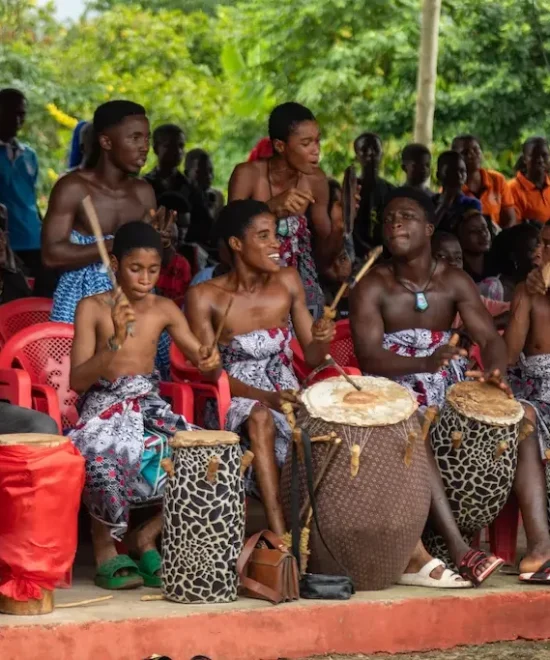 Diaspora Reenactment at Assin Manso