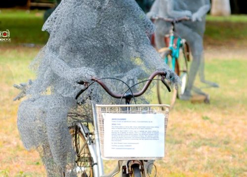 How One Wire Mesh Installation at Chale Wote Sparked a Deep Conversation About Family and Roots