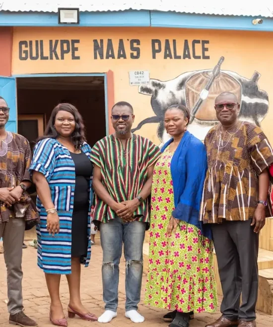 Visit to Gulkpe Naa’s Palace during PANAFEST 2025