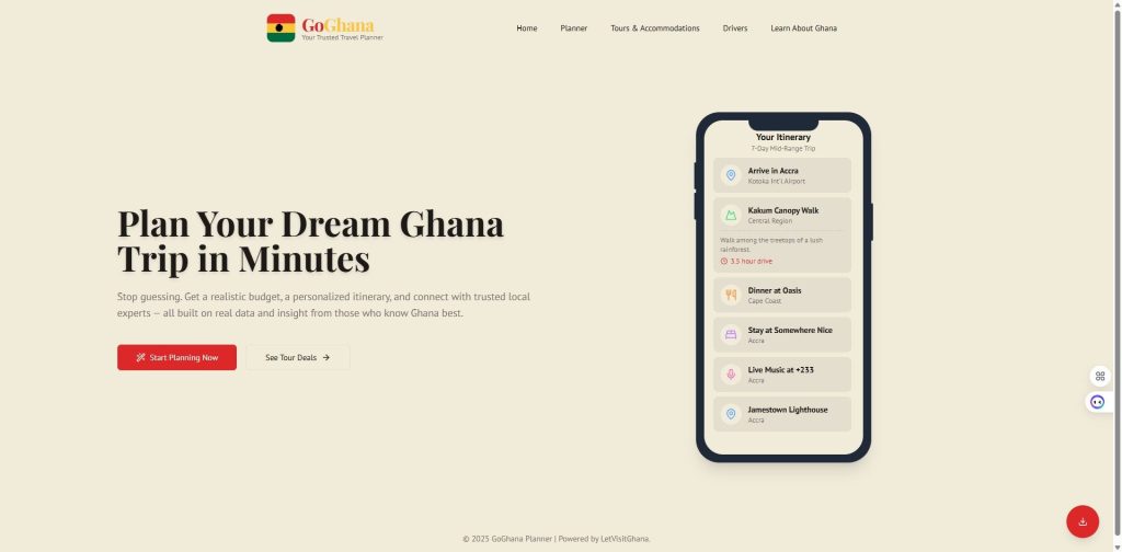 go ghana 
